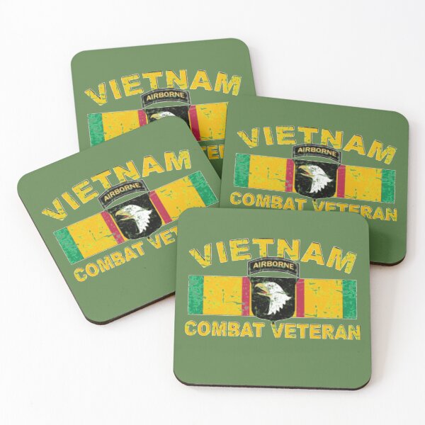 Item preview, 101st Airborne Vietnam Combat Veteran T-Shirt designed and sold by bumblethebee.