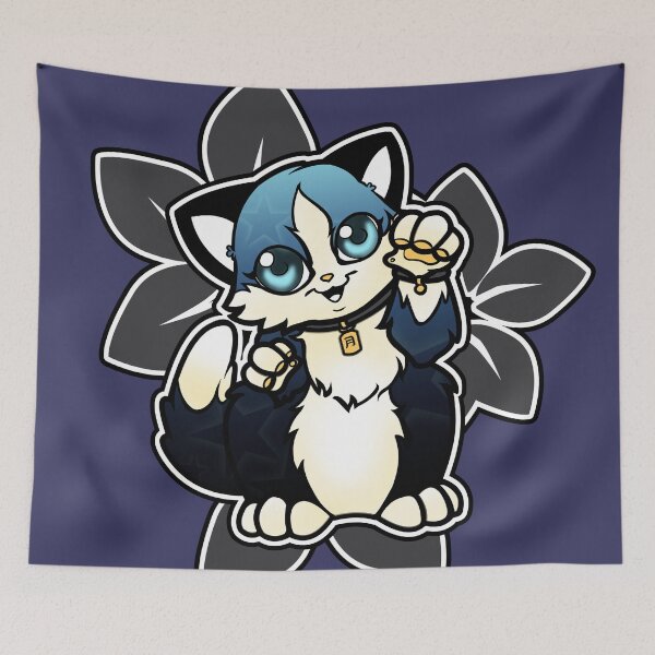 Item preview, Moonbeam Kitty designed and sold by Dragonfoxx Studios.