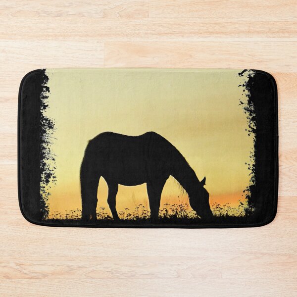 Item preview, Horse silhouette sunset designed and sold by BlackoutPhotos.