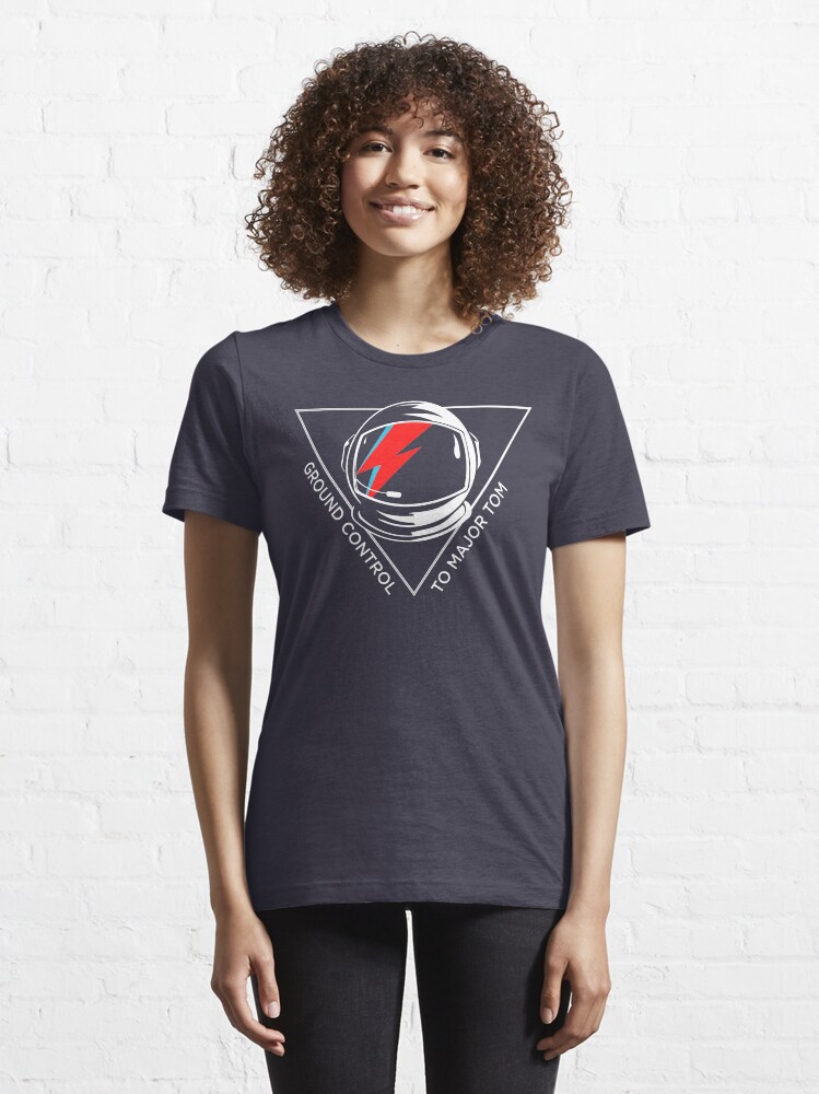 Vista alternativa de Camiseta esencial Homenaje a David Bowie
