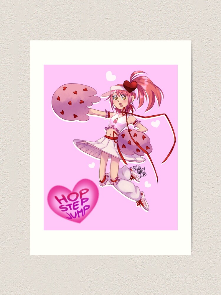 Hop Step Jump Art Print By Space Otter Cy Redbubble