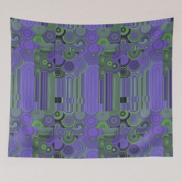 Item preview, Got You Covered In Purple And Green designed and sold by Roanemermaid.