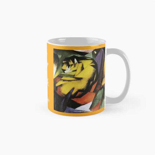 Item preview, Tiger of Wrath Blake Quote with Marc Franz Painting designed and sold by STPBooks.