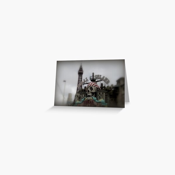 blackpool tower Greeting Card