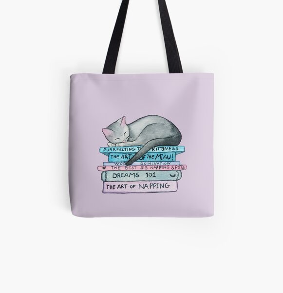 The Art of the Miau All Over Print Tote Bag