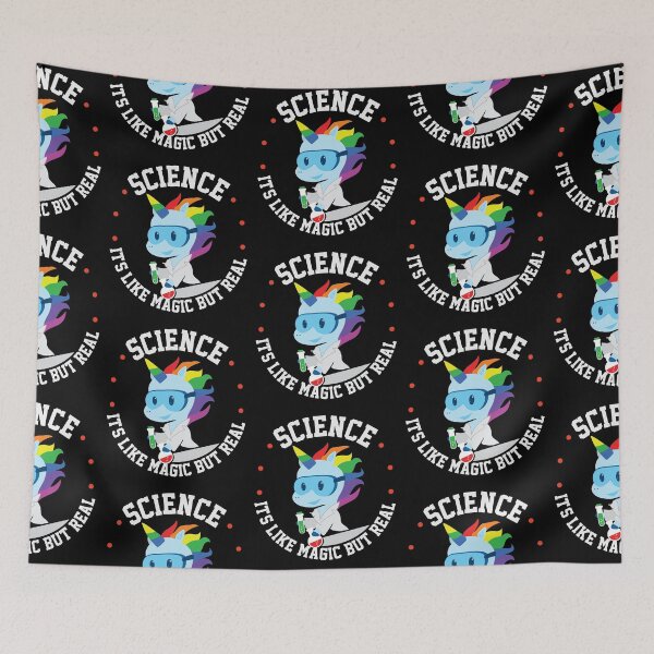 Item preview, Funny Science Is Like Magic But Real Unicorn Gift designed and sold by Pubi.
