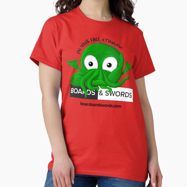 In Your Face Cthulhu Classic T-Shirt