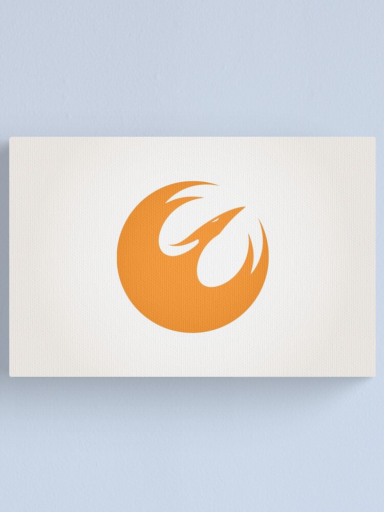Alternate view of Phoenix Squad Logo Canvas Print