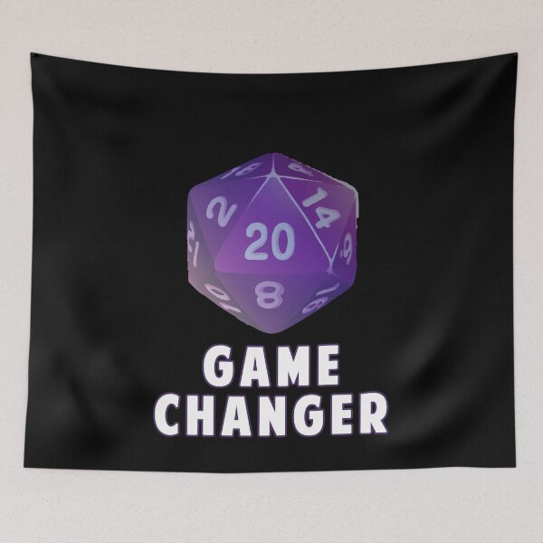 Item preview, Game Changer DND D20 designed and sold by SuperUberLame.