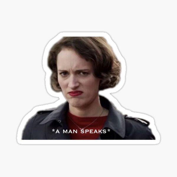 Vista previa del artículo con la obra «Pegatina Fleabag», diseñado y vendido por loveroftv.
