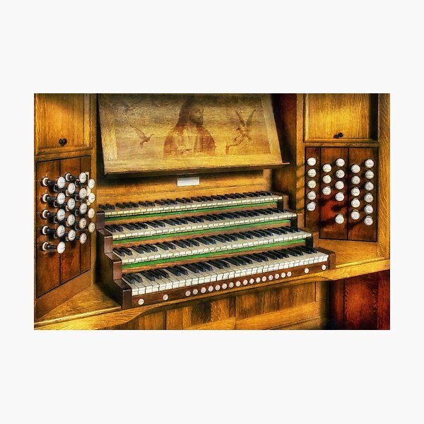 Church Organ Art Photographic Print