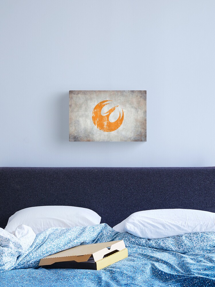 Thumbnail 2 of 3, Canvas Print, Phoenix Squad Logo · Distressed designed and sold by Logogami.