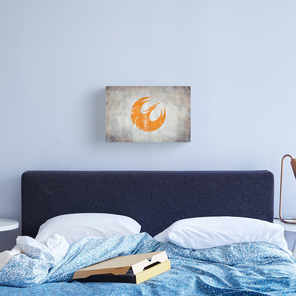 Phoenix Squad Logo · Distressed Canvas Print