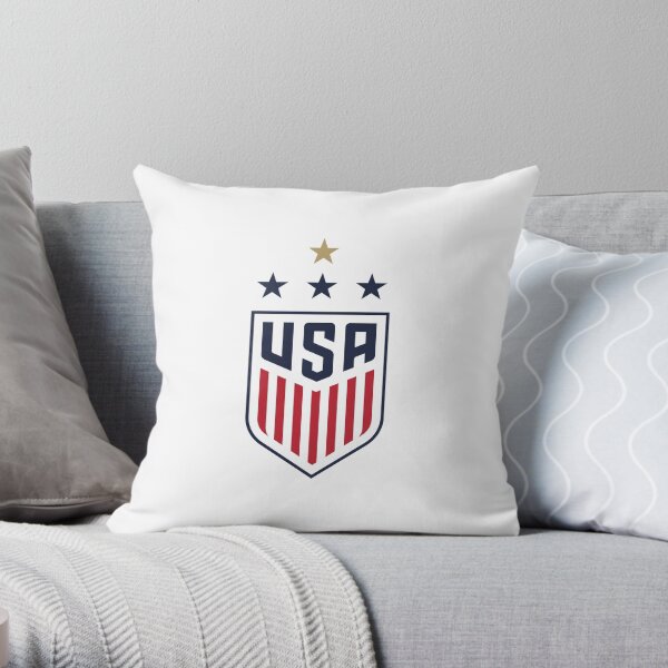 USWNT US Womens National Soccer Team Throw Pillow