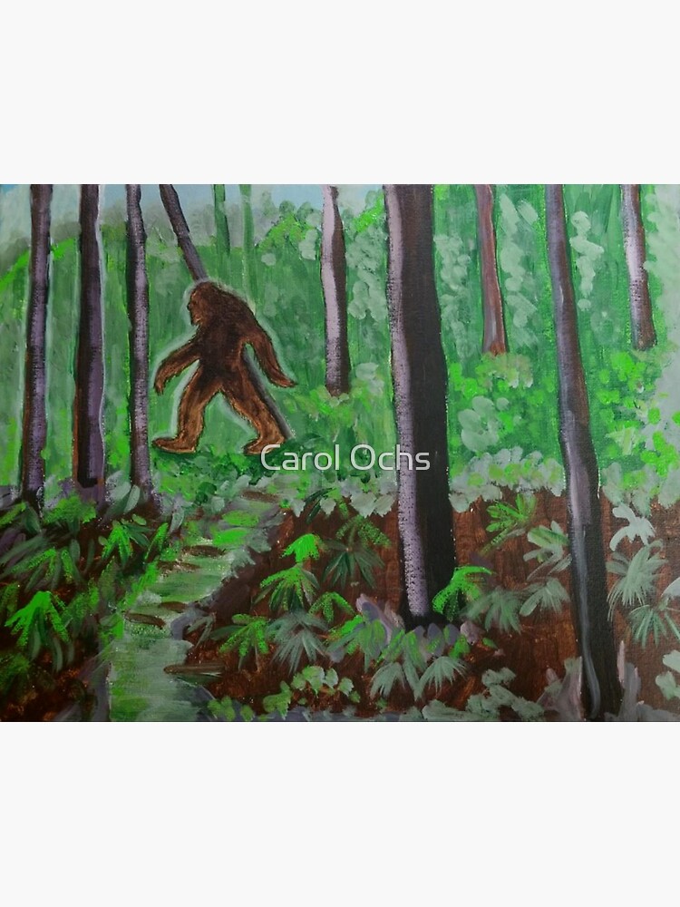 Thumbnail 3 of 3, Sticker, Garden Variety Squatch designed and sold by CarolOchs.