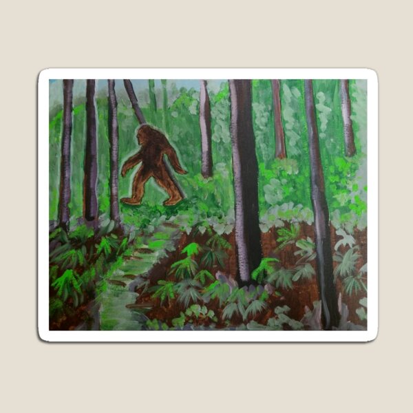 Garden Variety Squatch Magnet