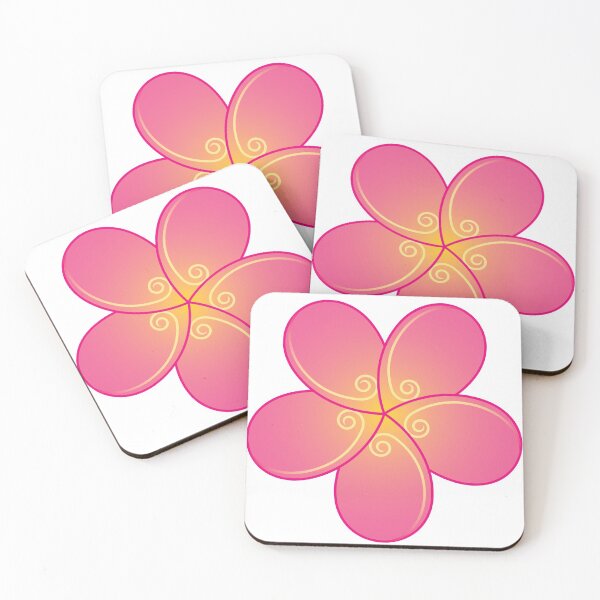 Item preview, Stylized plumeria designed and sold by AthertonCustoms.