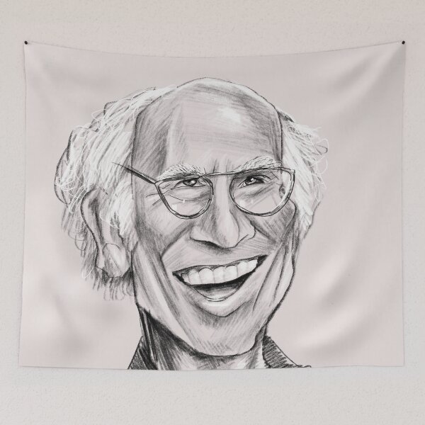 Aperçu de l'œuvre Larry David créée et vendue par Ryan Biddle.