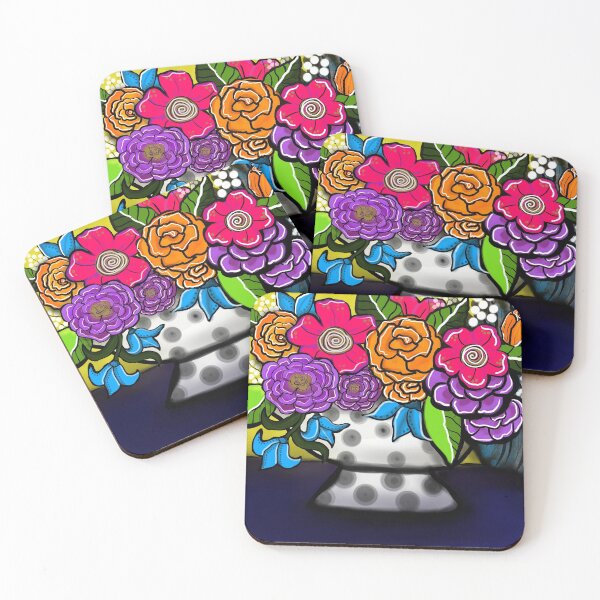 Item preview, Pop Flowers by Romantz designed and sold by RomantzArt.