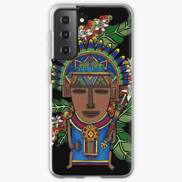 MUISCA CHIBCHA COLOMBIA COFFEE PLANT - full colour Samsung Galaxy Soft Case