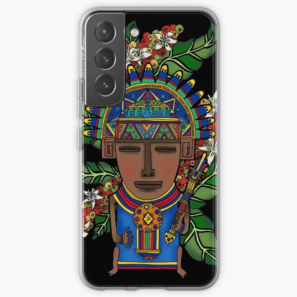 MUISCA CHIBCHA COLOMBIA COFFEE PLANT - full colour Samsung Galaxy Soft Case