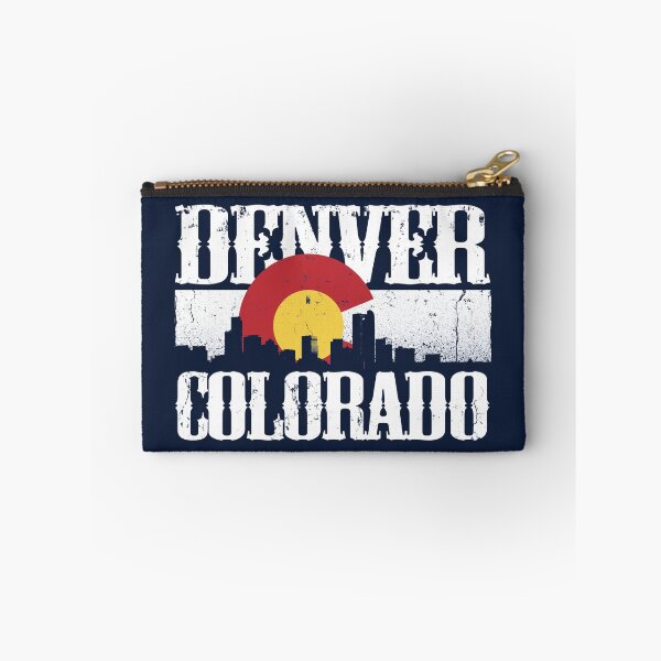 Item preview, Denver Colorado Skyline with Colorado Flag designed and sold by EddieBalevo.