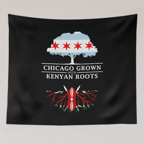 Item preview, Chicago Grown with Kenyan Roots designed and sold by ockshirts.