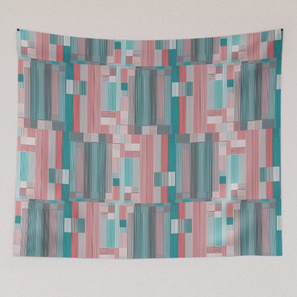 Item preview, Got You Covered In Coral And Mint designed and sold by Roanemermaid.