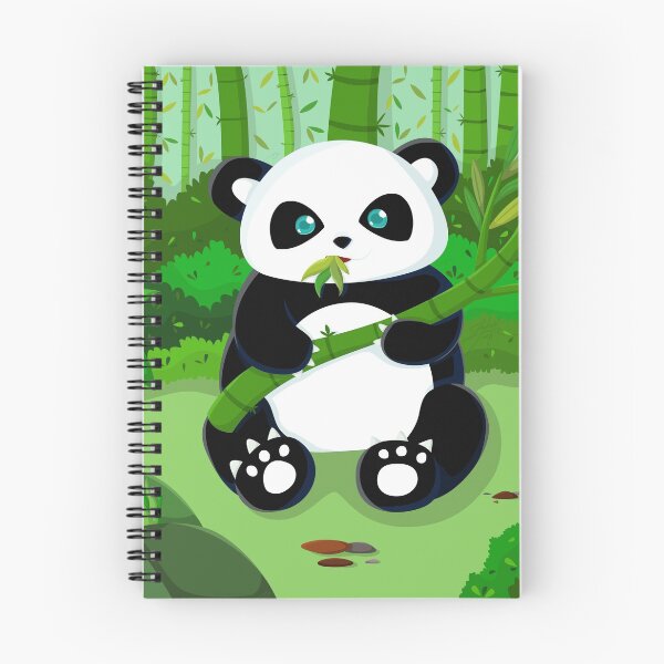 Item preview, Panda Munching on Bamboo designed and sold by ZaryaKiqo.
