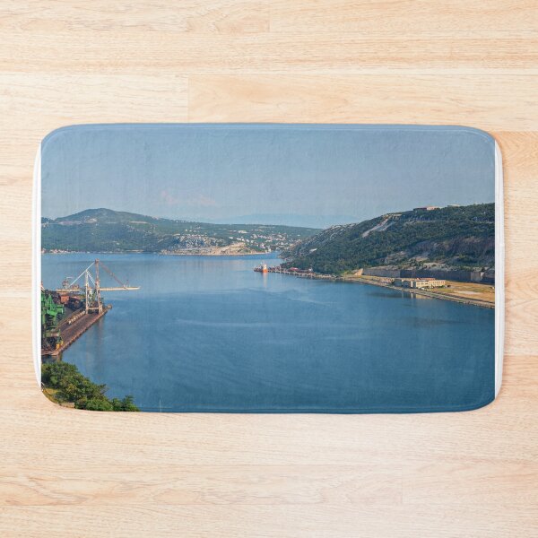 Item preview, Aerial view to the seaport in Istra, Croatia designed and sold by anytka.