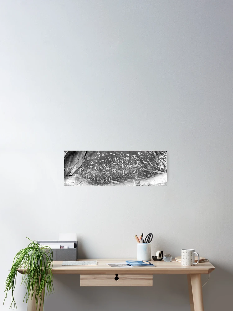 Thumbnail 2 of 3, Poster, Petroglyph designed and sold by The Studio Red.