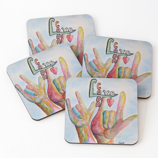 Item preview, CODA - Children of Deaf Adults designed and sold by EloiseArt.