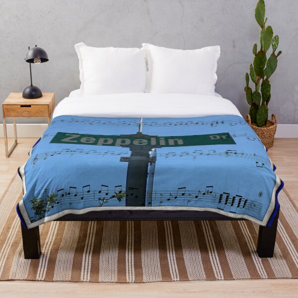 Zeppelin Drive Throw Blanket