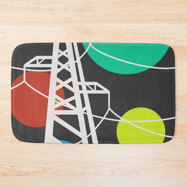 Item preview, Colorful Electrical Overhead Power Line Seoul designed and sold by Abizouabain.