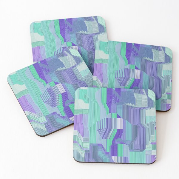 Item preview, Got You Covered In Purple And Mint Green designed and sold by Roanemermaid.