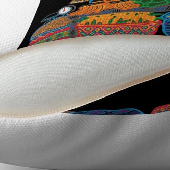Alternate view of SILVIA MARKET GUAMBIANO SOUTH AMERICA COLOMBIA - full colour Floor Pillow