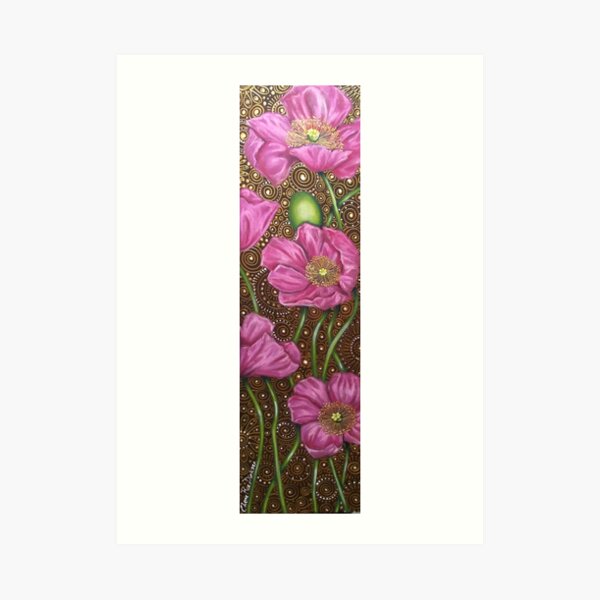 Pink Poppies Art Print