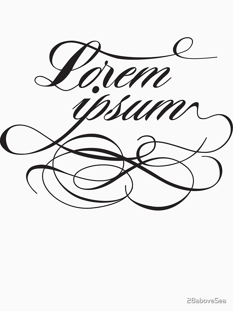 Lorem Ipsum by 28aboveSea