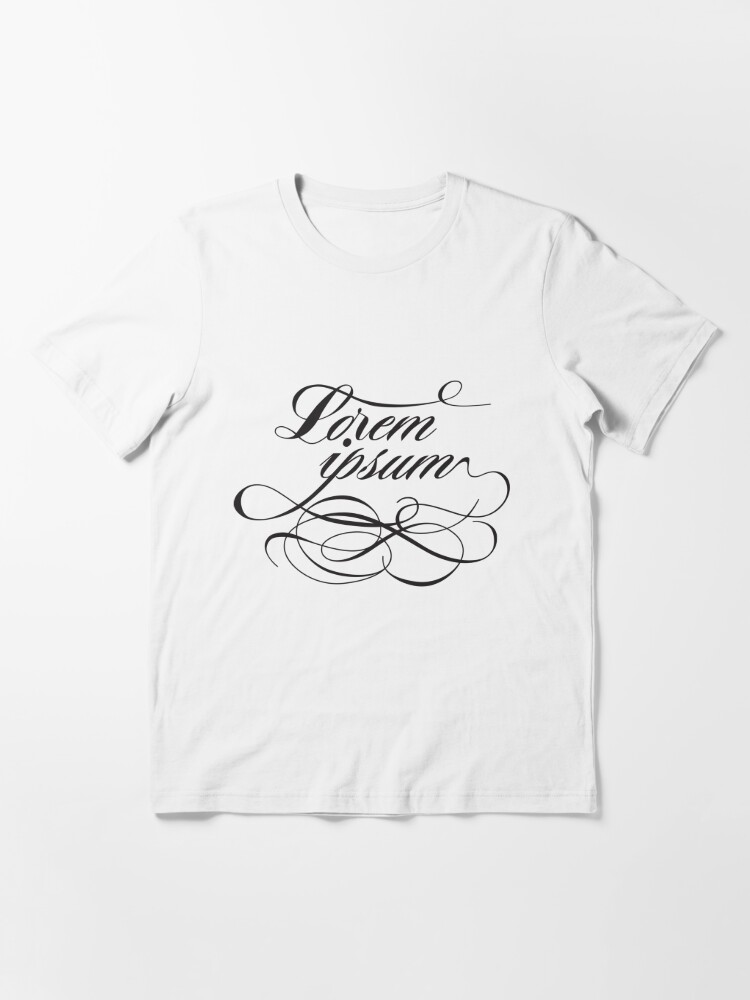 Alternate view of Lorem Ipsum Essential T-Shirt