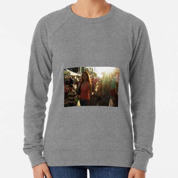 Farmers Market, Late Afternoon Lightweight Sweatshirt