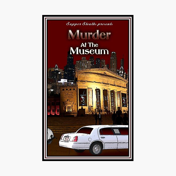 Item preview, Murder at the Museum designed and sold by The Studio Red.