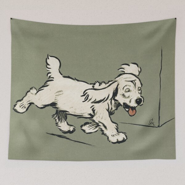 Item preview, White Puppy designed and sold by silvercrystal.