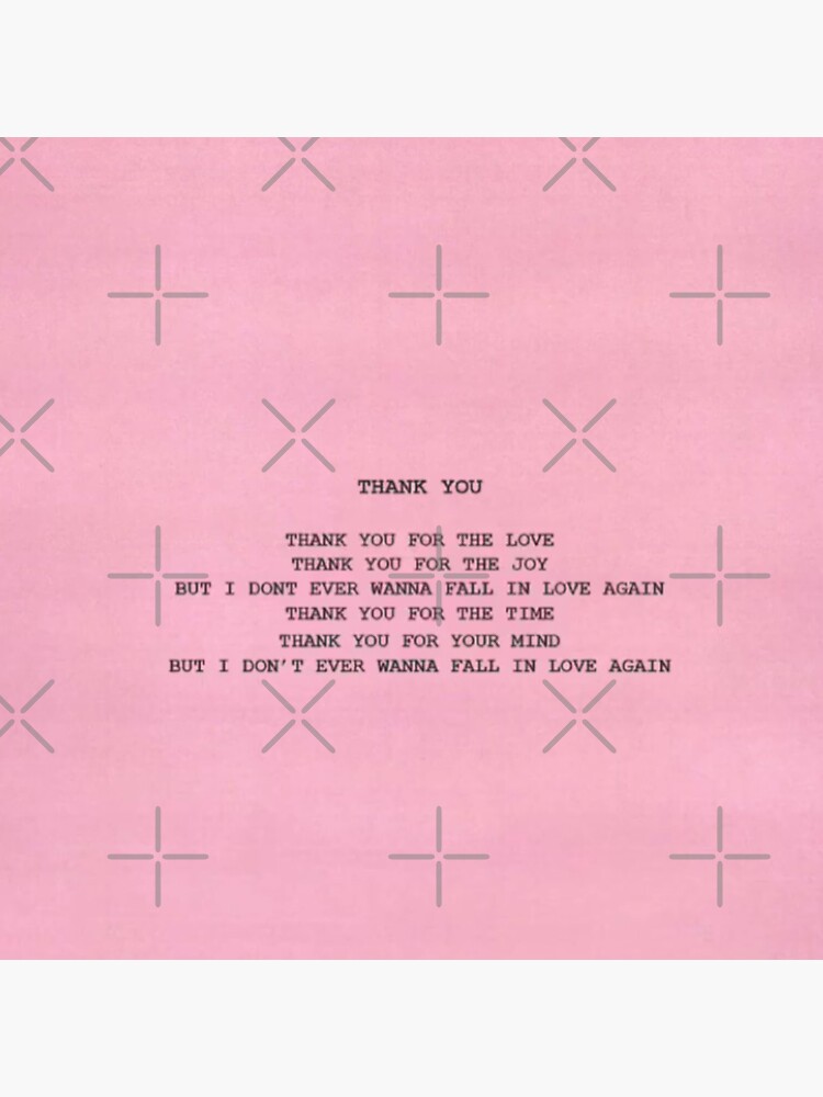 Tyler, the Creator GONE GONE/THANK YOU Lyrics Sticker for Sale by