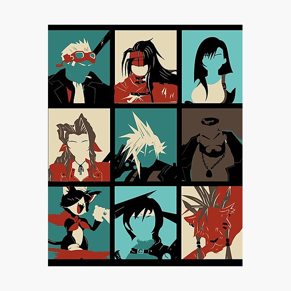 Item preview, Fantasy Final Seven designed and sold by Quaid87.