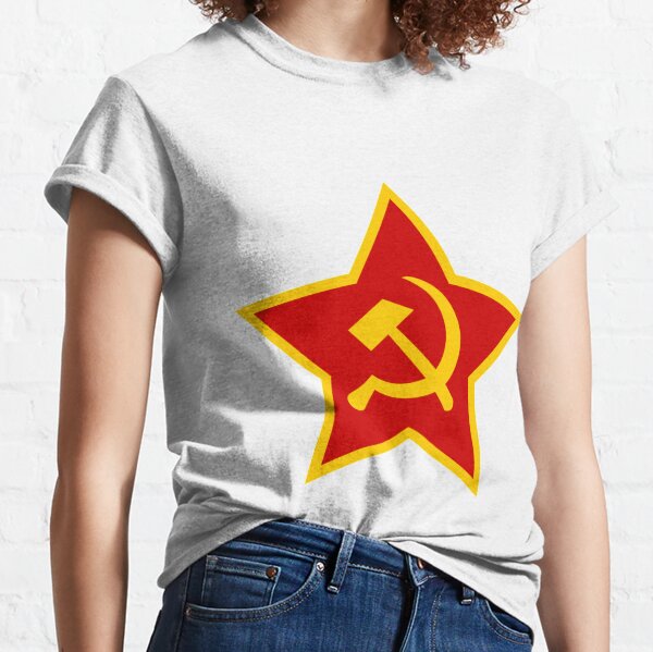 Soviet Red Army Hammer and Sickle #Soviet #Red #Army #Hammer #Sickle #RedArmy #HammerandSickle  Classic T-Shirt