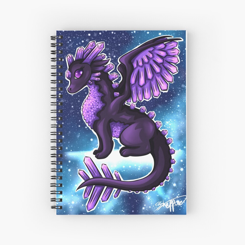 Crystal Dragons | Amethyst | Galaxy Background Crystal Dragons | Amethyst | Galaxy Background