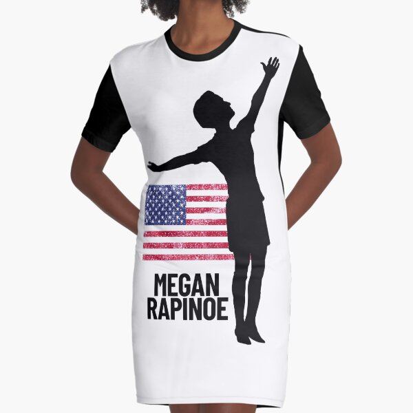 Megan Rapinoe USA Graphic T-Shirt Dress
