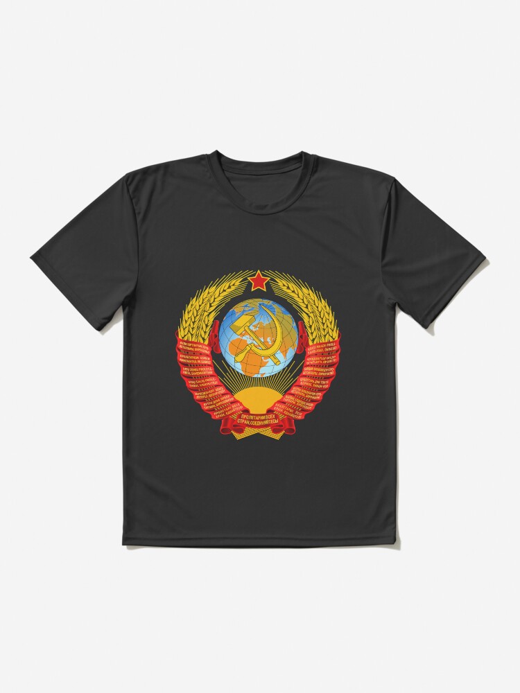 Alternate view of History of the Soviet Union (1927–1953) State Emblem of the Soviet Union Active T-Shirt