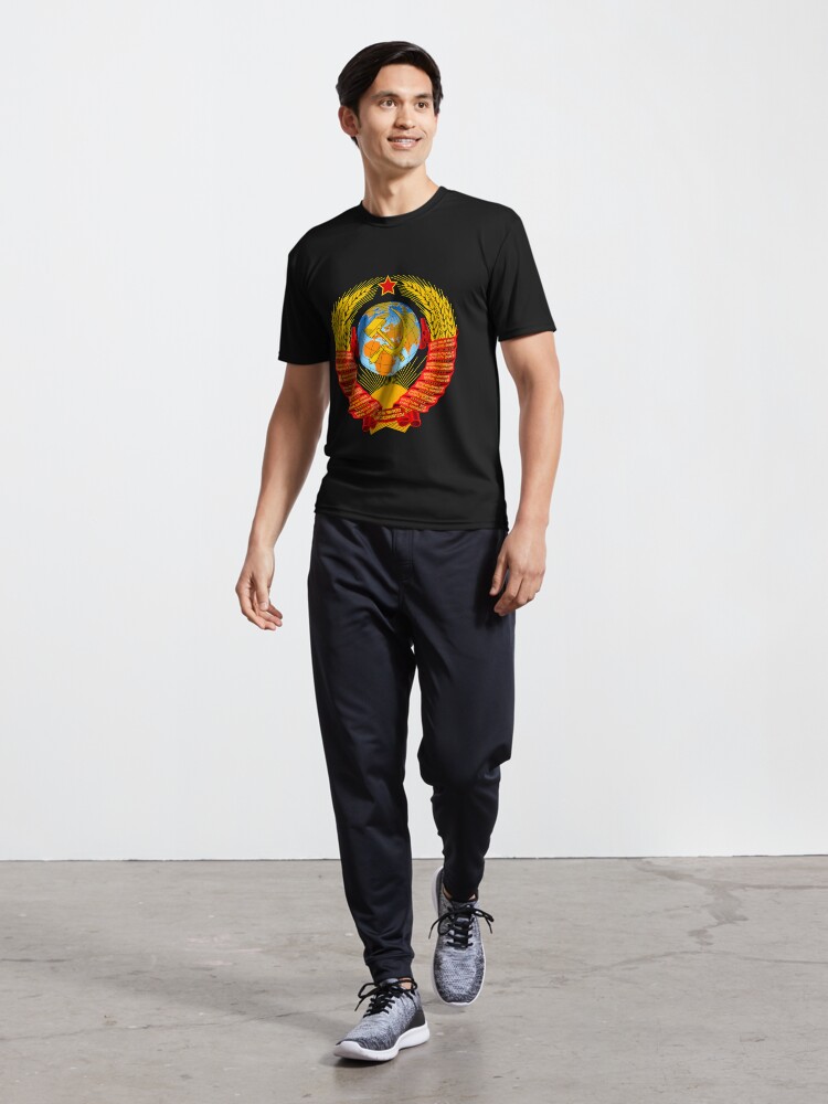 Alternate view of History of the Soviet Union (1927–1953) State Emblem of the Soviet Union Active T-Shirt