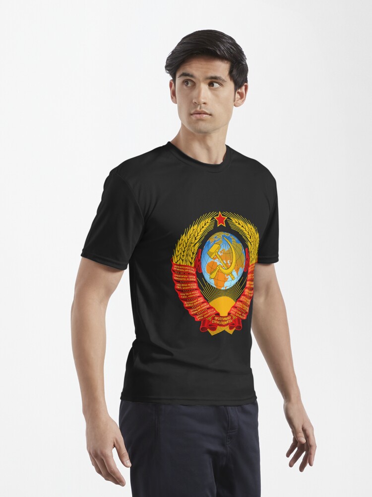 Alternate view of History of the Soviet Union (1927–1953) State Emblem of the Soviet Union Active T-Shirt